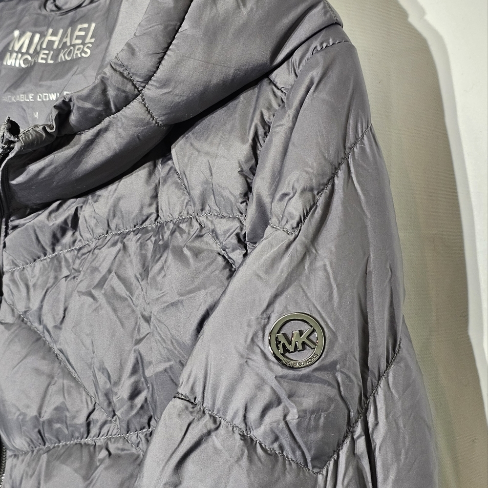 Michael Kors Down, Packable Jacket. Euc! - image 3